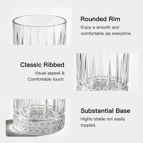 Ruckae beer and cocktail glass captures flavor while staying sturdy.