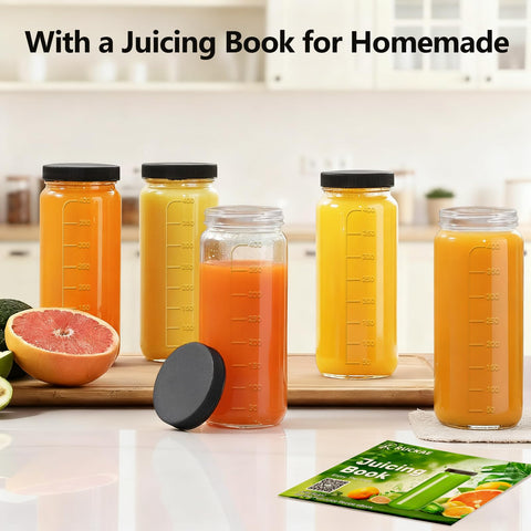 Ruckae clear juice bottle for visible layers and fresh ideas.