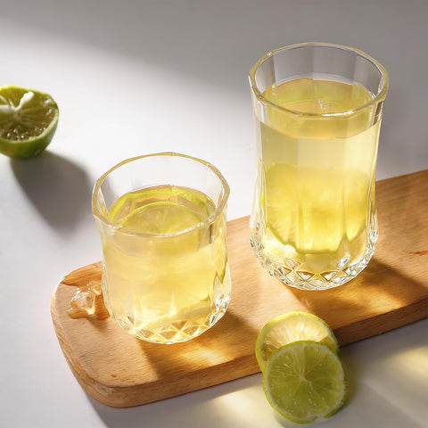 Ruckae ergonomic glass shape for easy handling