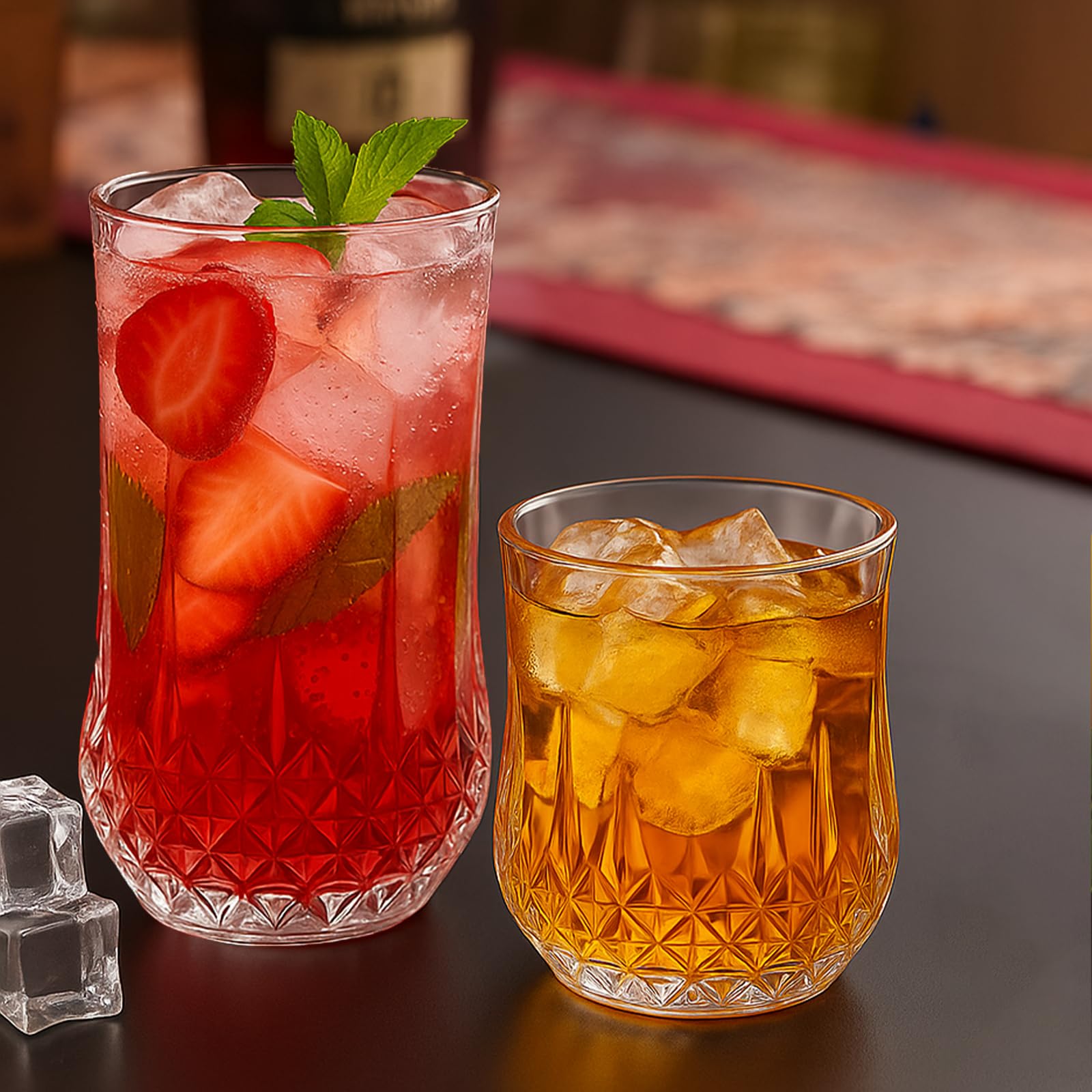 Ruckae gift-ready glass set ideal for housewarmings