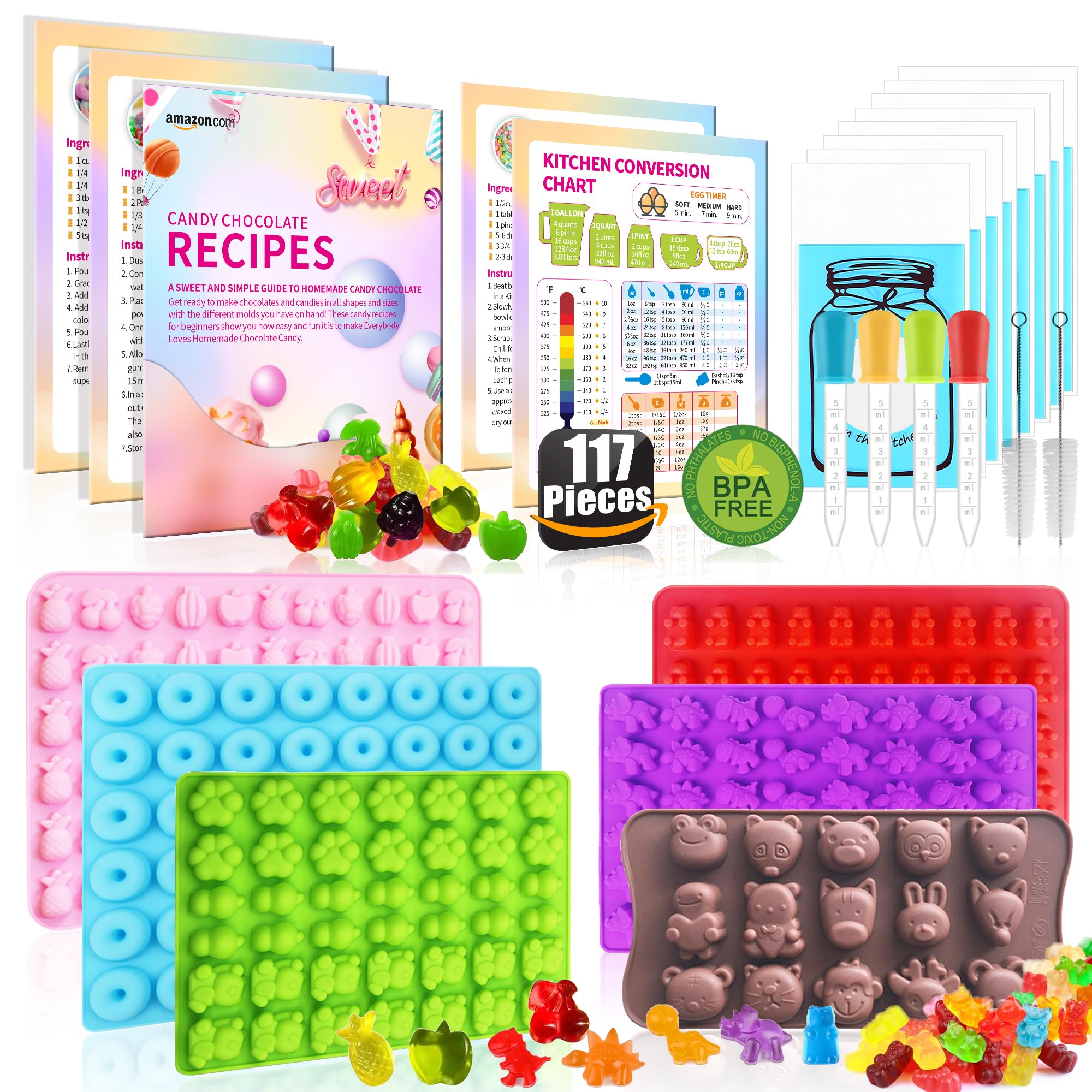 RUGVOMWM dinosaur mold for easy gummy and chocolate shapes.