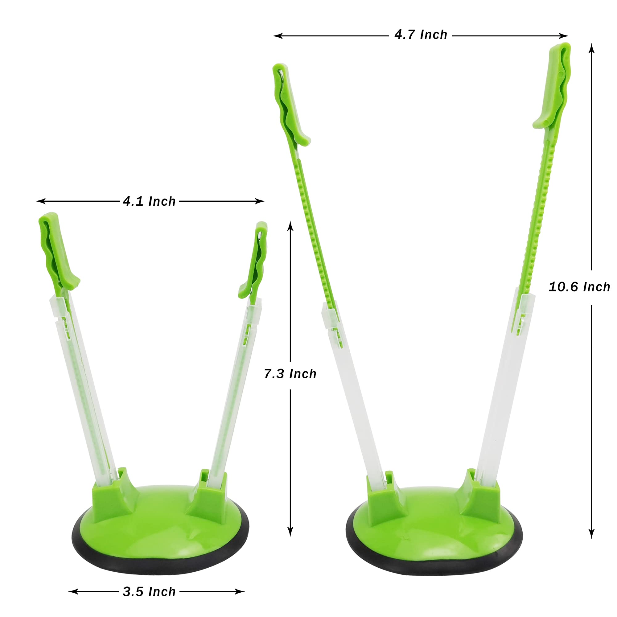 Ruibo Baggy Rack Holder side view emphasizing slim, space-saving profile
