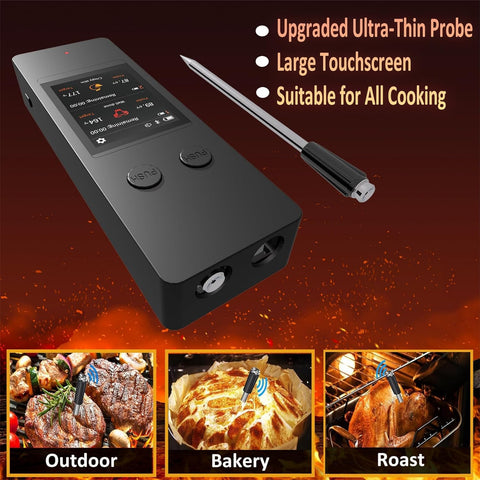 Ruideecook-US customizable recipes and alarm feature in use