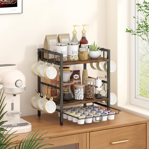 RUILALIFE compact counter organizer fits small spaces and boosts efficiency.