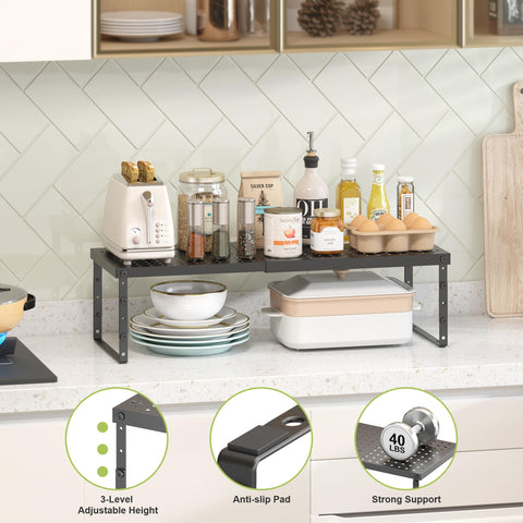 RUILALIFE heavy-duty metal panel riser delivers sturdy support and rust resistance.