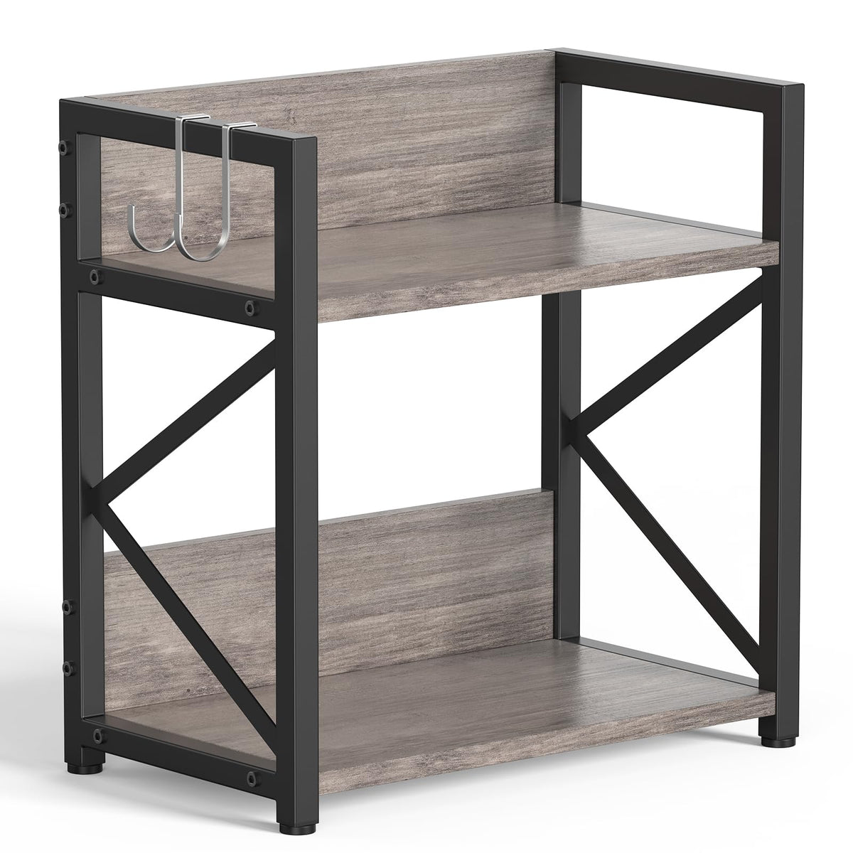 RUILALIFE Spice Rack Organizer Shelf assembly shows quick setup for a clutter-free counter