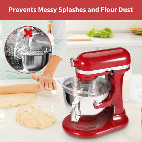 Ruioaw splash guard for KitchenAid reduces kitchen mess