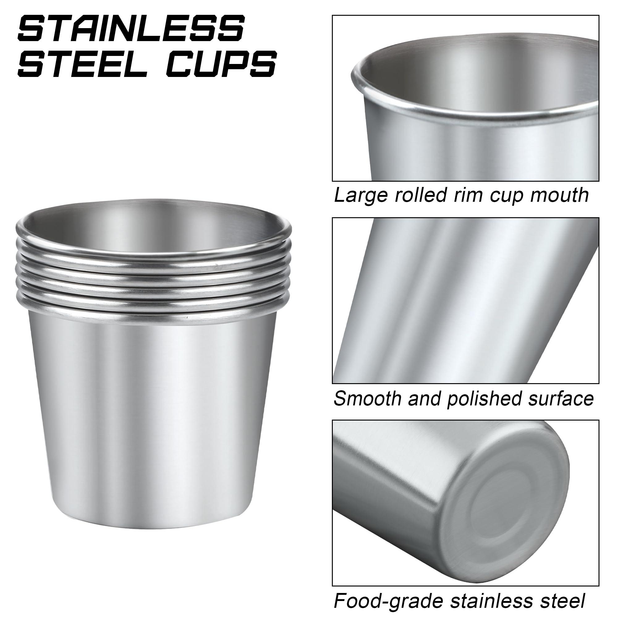 Ruisita Resinta 304 stainless steel; BPA-free and rust-resistant.
