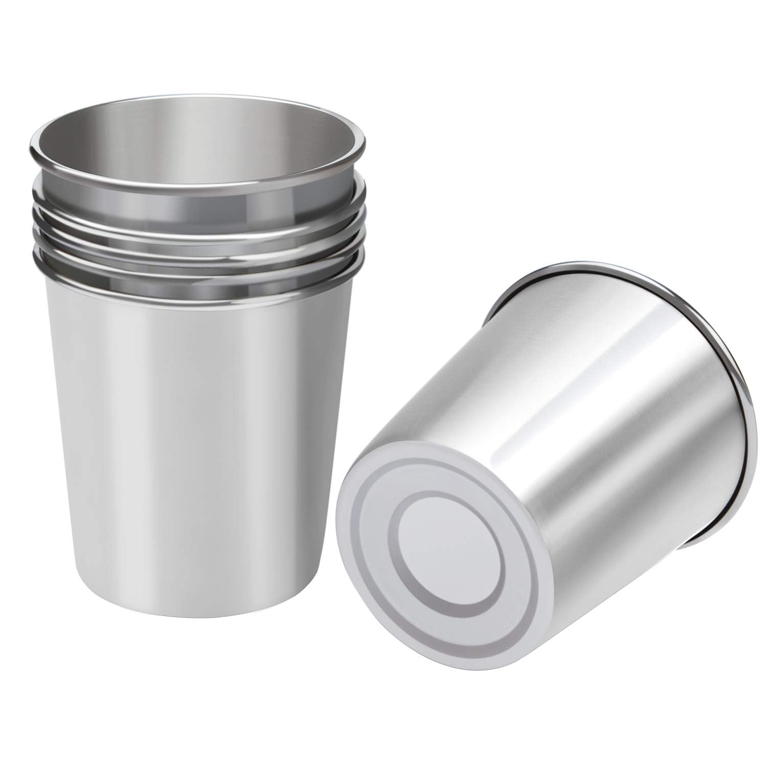 Ruisita Resinta 5 oz stainless steel cup; durable, shatterproof for daily use.