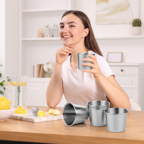 Eco-friendly reusable cups to replace disposable options.
