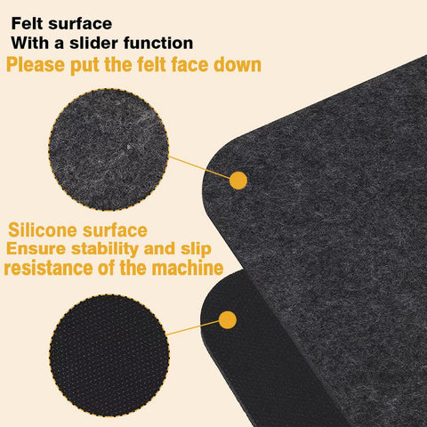 Runeaoys 4mm thick heat shield mat guards countertops from heat exposure.