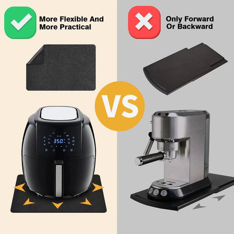 Runeaoys rotate-and-place feature enhances utensil placement flexibility on the counter.