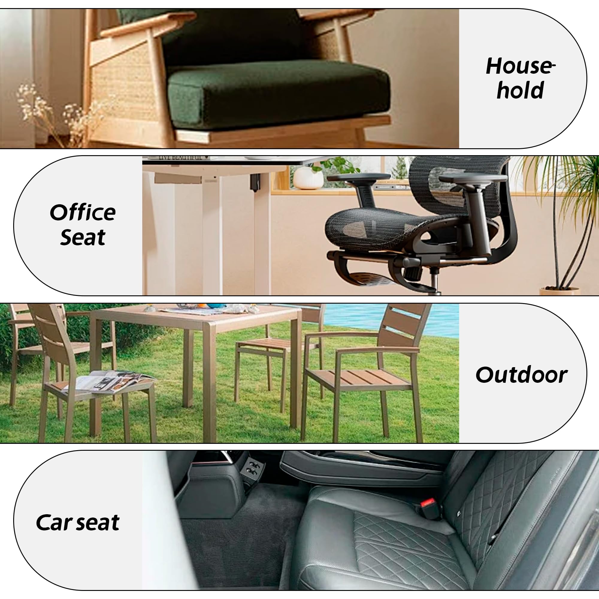 Runfider adjustable-padding lets you tailor height for a comfortable seating position.