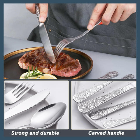 Runfly flatware set comes in gift-ready packaging for gifting occasions