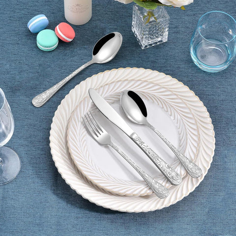Runfly modern embossed pattern design adds subtle elegance to table