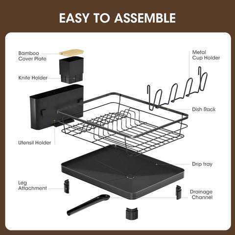 Runnatal knife block integrated in utensil holder for safe storage