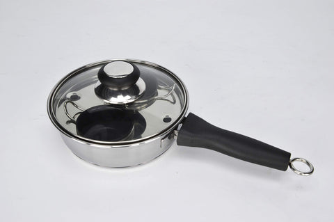RUNZI 75ml nonstick poaching cups enable easy release and cleanup.