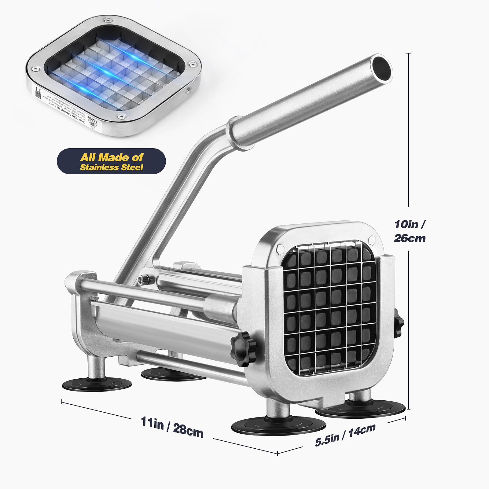 Ruooson easy-clean design resists water and rust