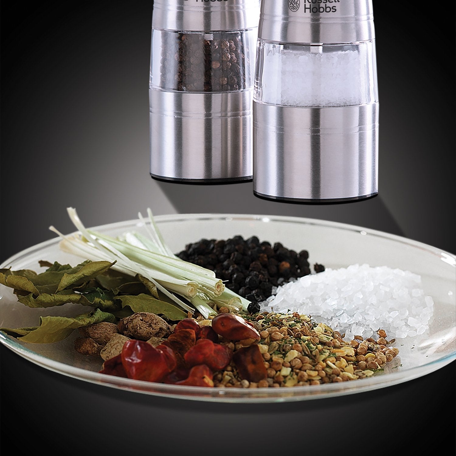 Russell Hobbs stainless steel design adds premium style to modern kitchens.