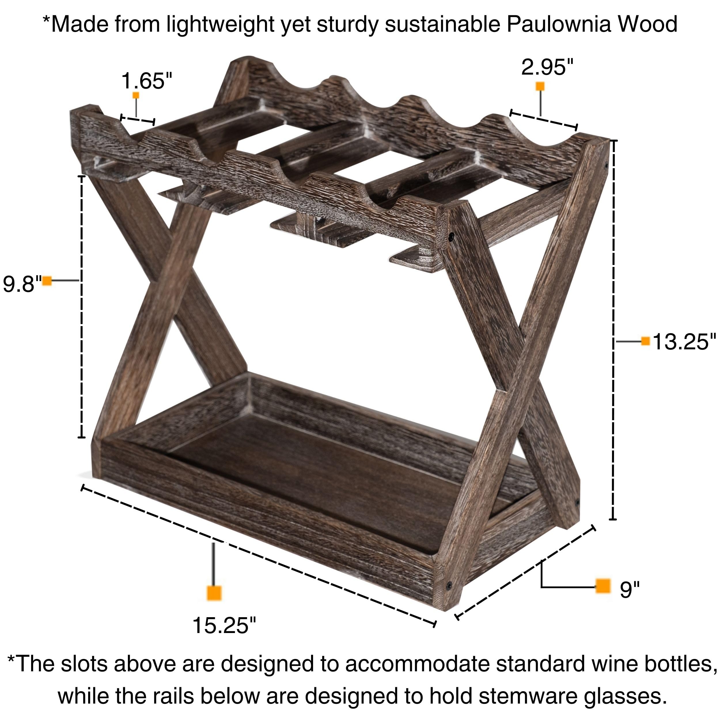 Rustic State Cava walnut wood adds farmhouse decor charm
