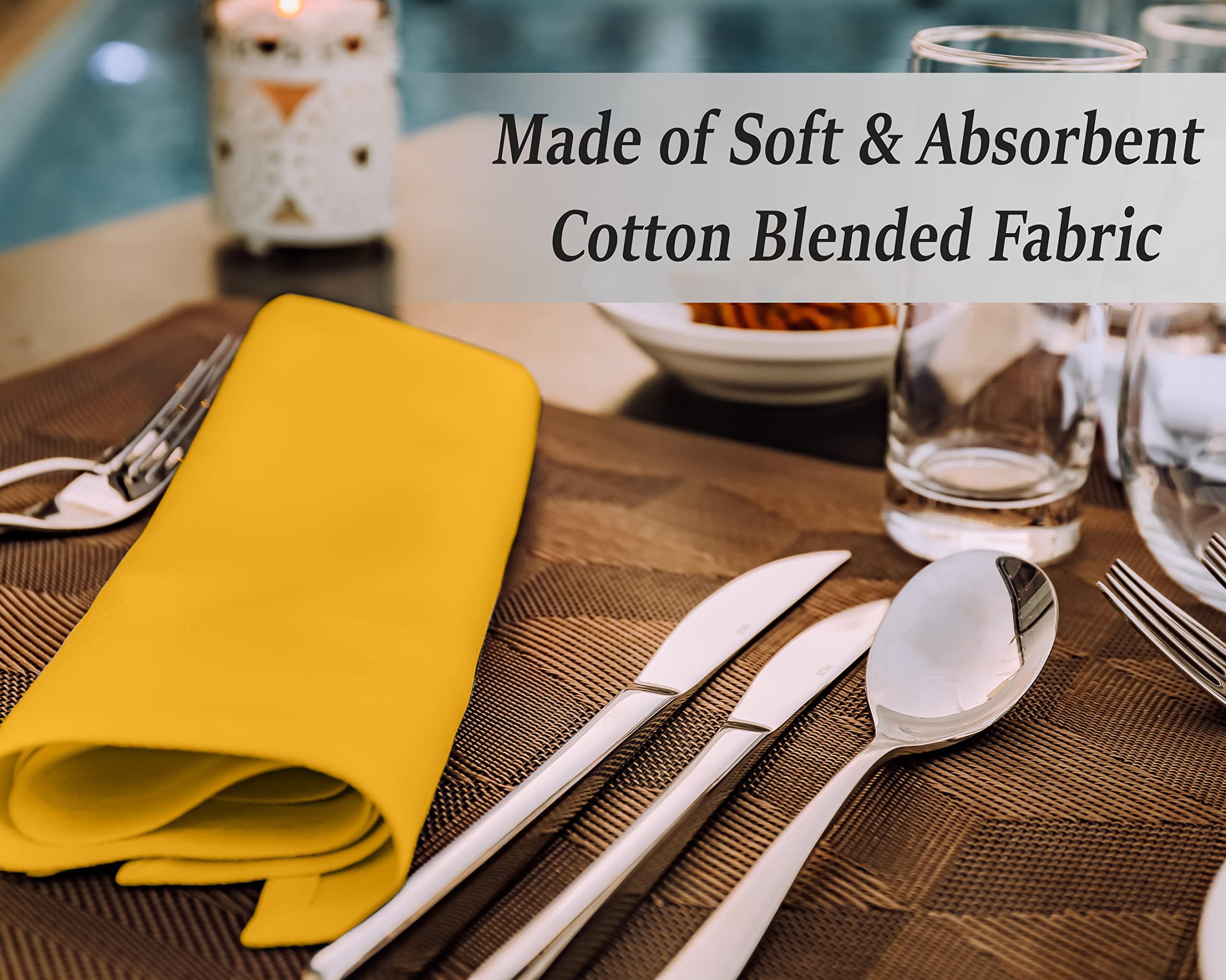 Ruvanti eco-friendly napkins with OEKO-TEX certification badge