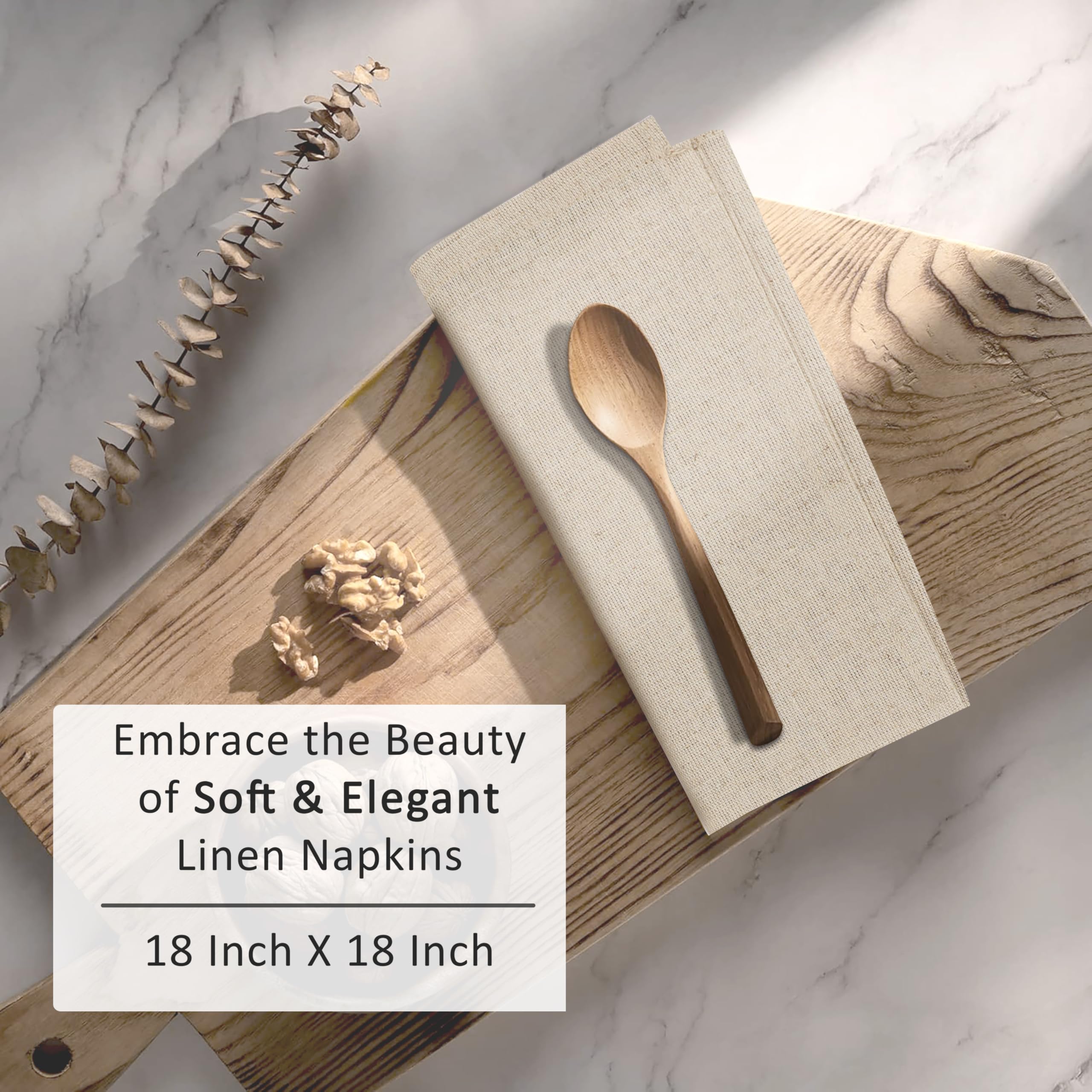 Ruvanti linen napkins on wedding table, elevating decor.
