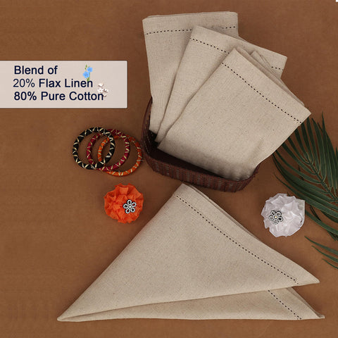Ruvanti linen napkins 20x20 inches ideal for weddings and upscale events