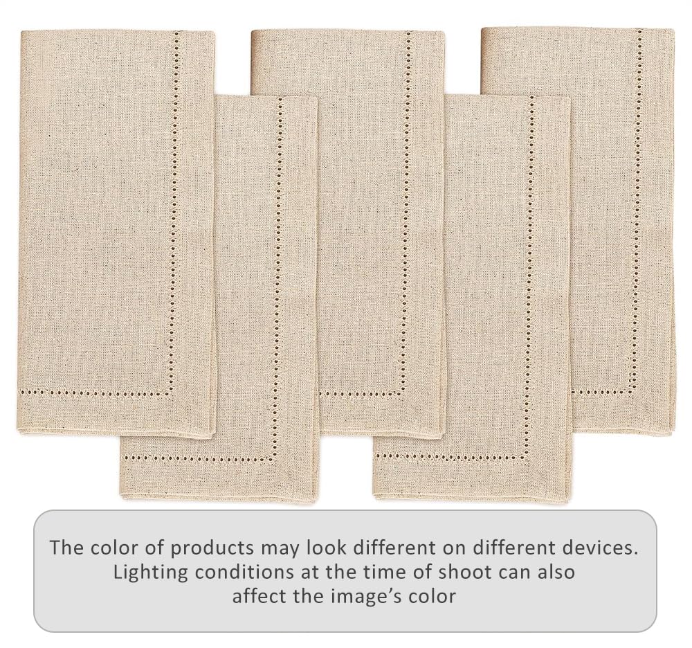 Ruvanti napkins soften with use while maintaining a crisp look