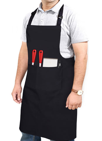 RUVANTI work apron with pockets for tools and phone, durable and versatile for kitchen and workshop.
