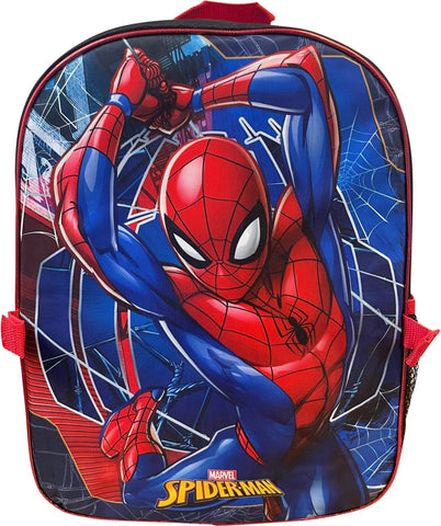 Ruz Spider-Man main compartment with roomy space for books and notebooks