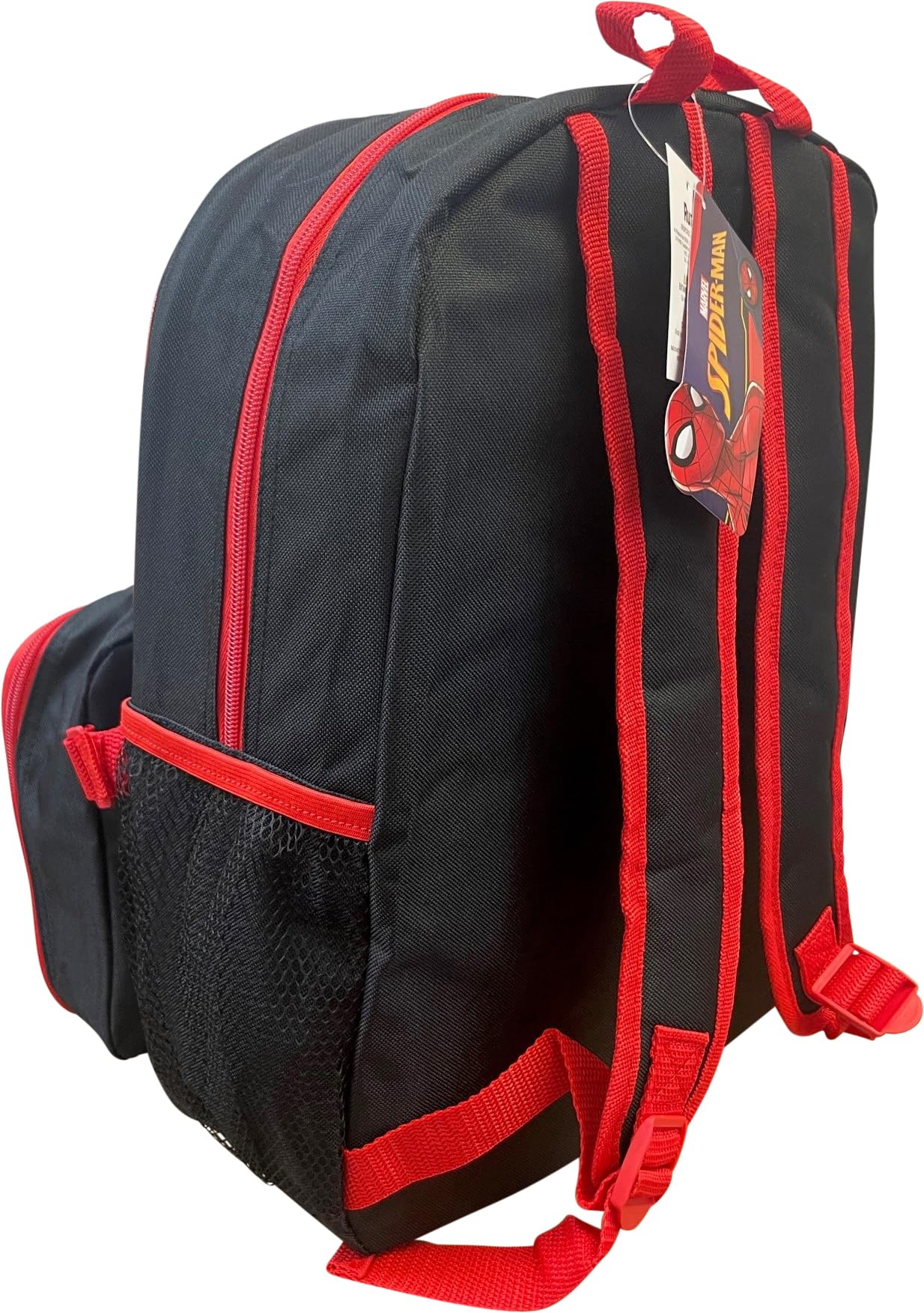 Ruz Spider-Man lunchbox not insulated for lightweight packing