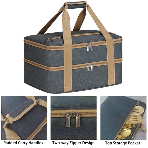 RVSNQ two-way zipper and dual handles for secure access and balanced carry