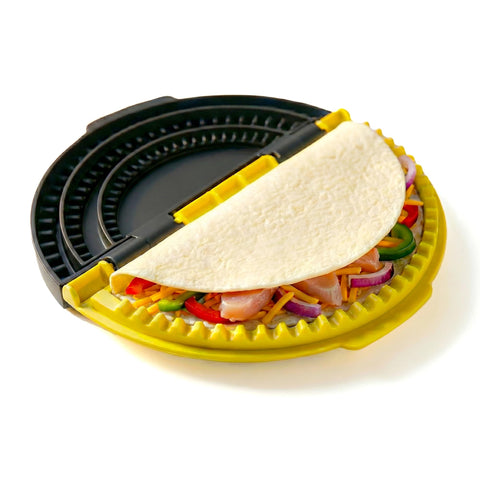 RWIXR Tortilla Sealer 6in wrap crimp shows secure fold