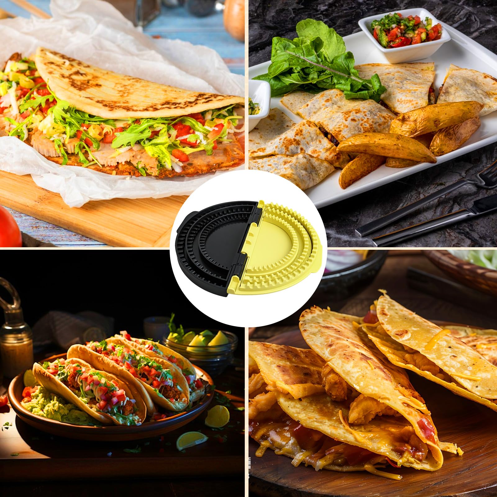 RWIXR Tortilla Sealer creates sealed edges for tacos and pockets
