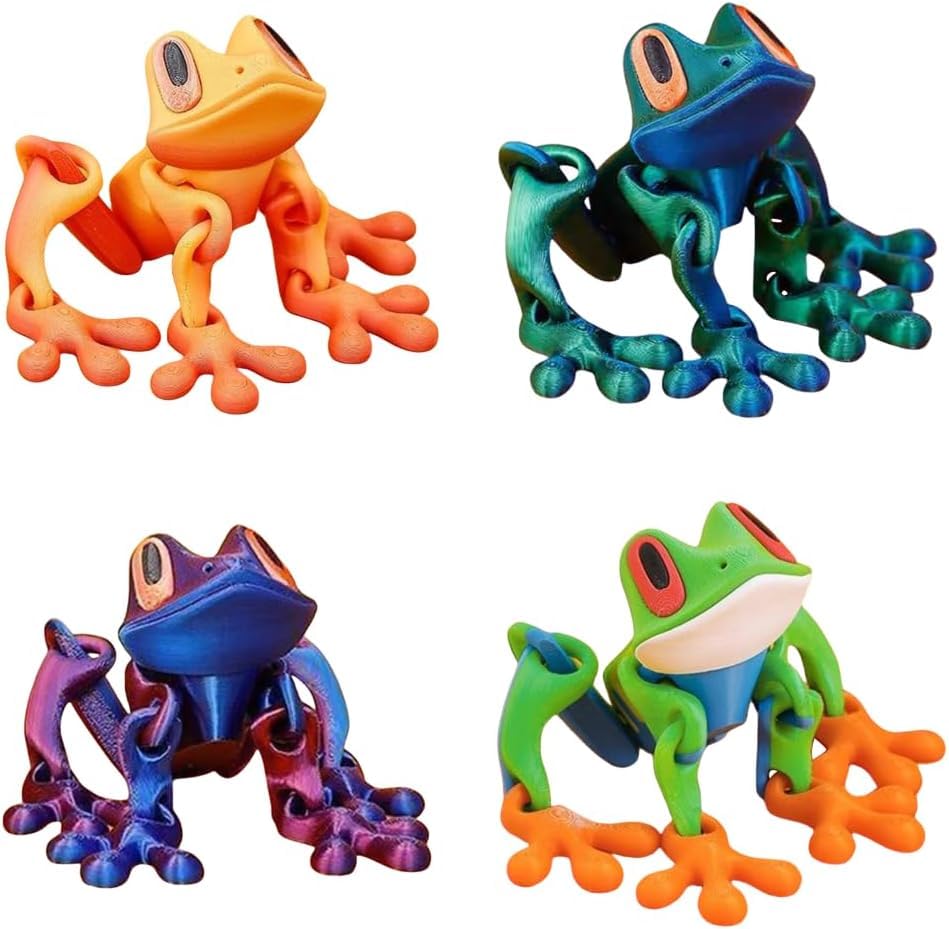 RWSEFK magnetic frog on fridge showing strong grip for notes