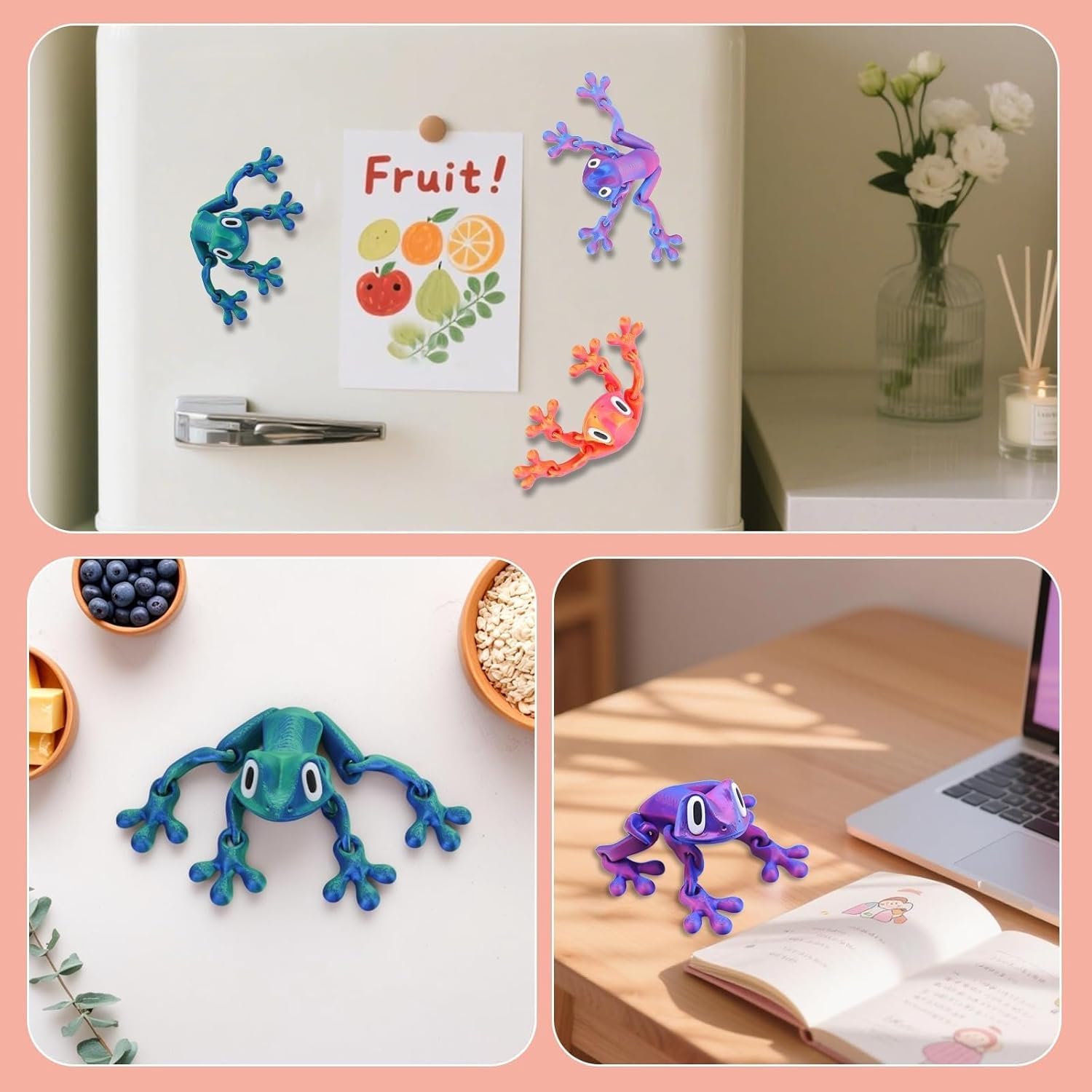 RWSEFK realistic skin texture frog detail for decor appeal