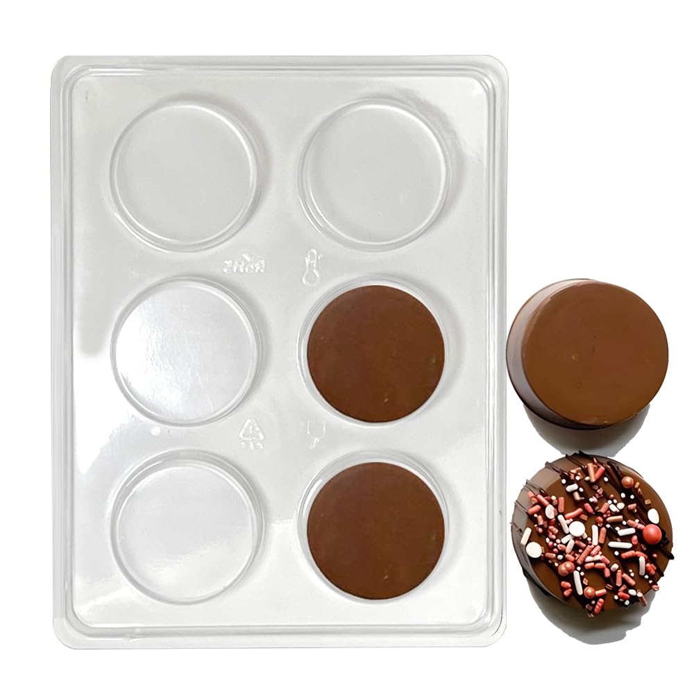 Rxbamalor chocolate-dipped cookie mold for glossy shells