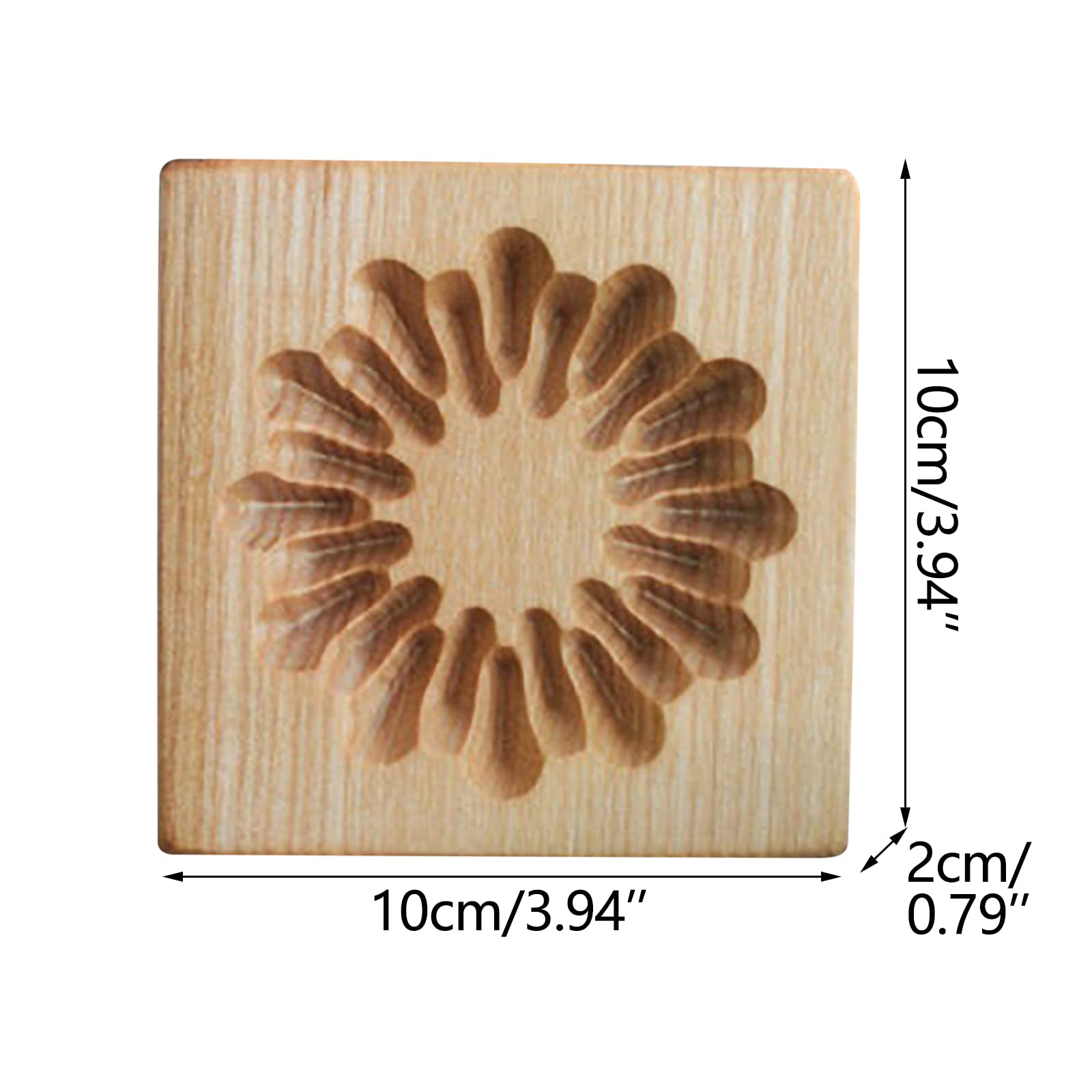 Ryetaga Shape B suited for gingerbread and sugar paste decorations