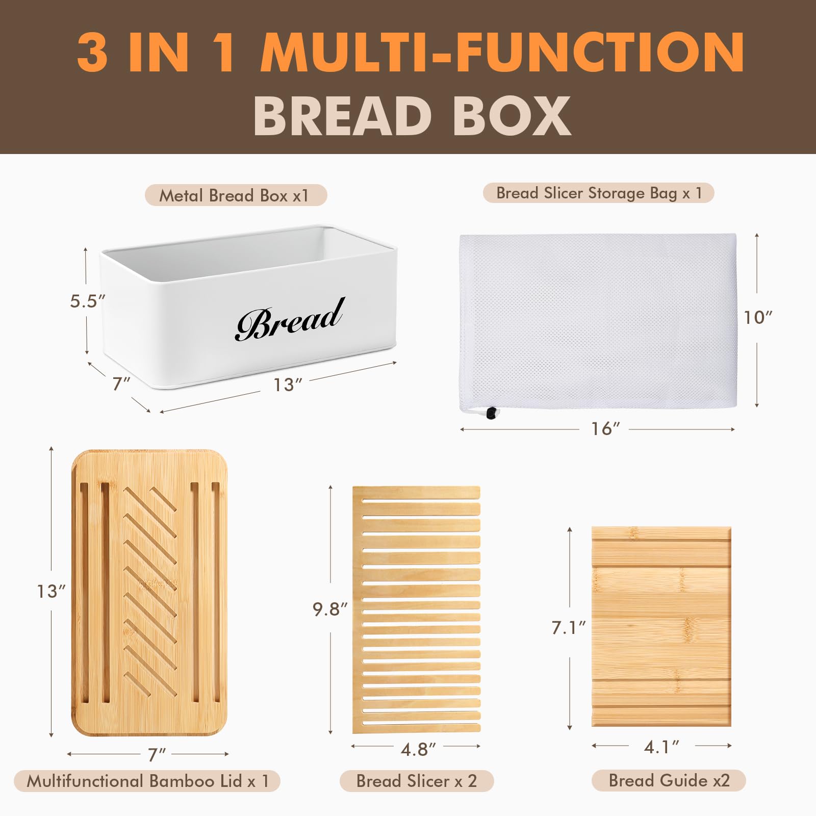 RYTOXILO 3-in-1 bamboo lid in use as storage and slicer setup.