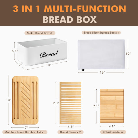 RYTOXILO 3-in-1 bamboo lid in use as storage and slicer setup.
