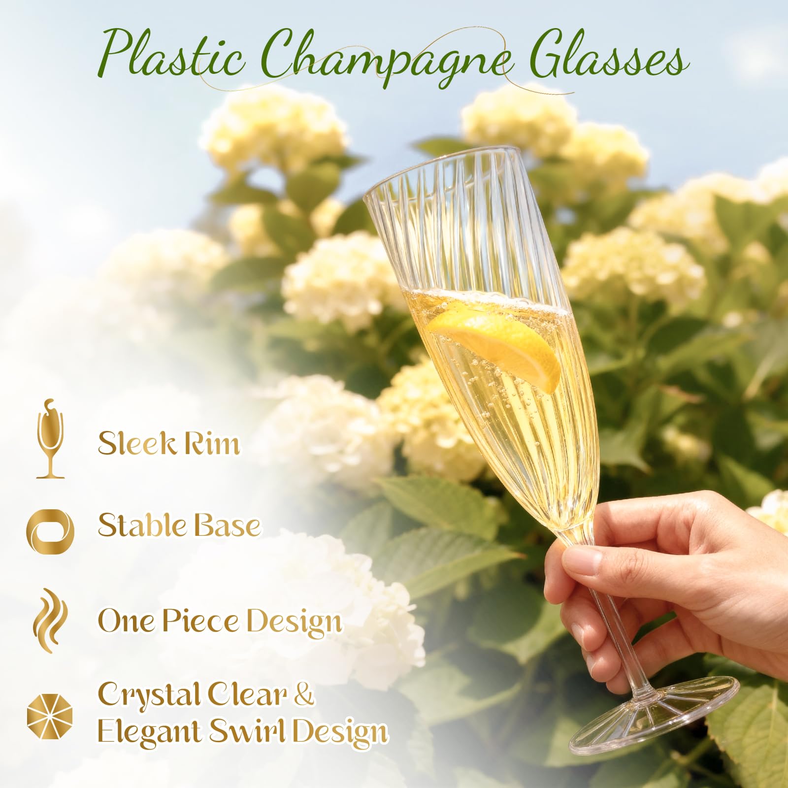 RYTOXILO clear PS plastic material offers sturdy, odorless serving.