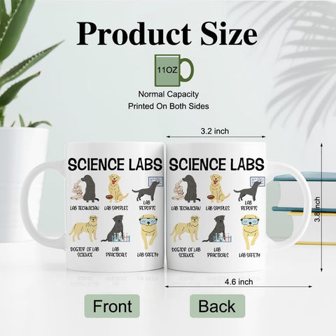 RZHV Science Labs mug side art with vibrant design