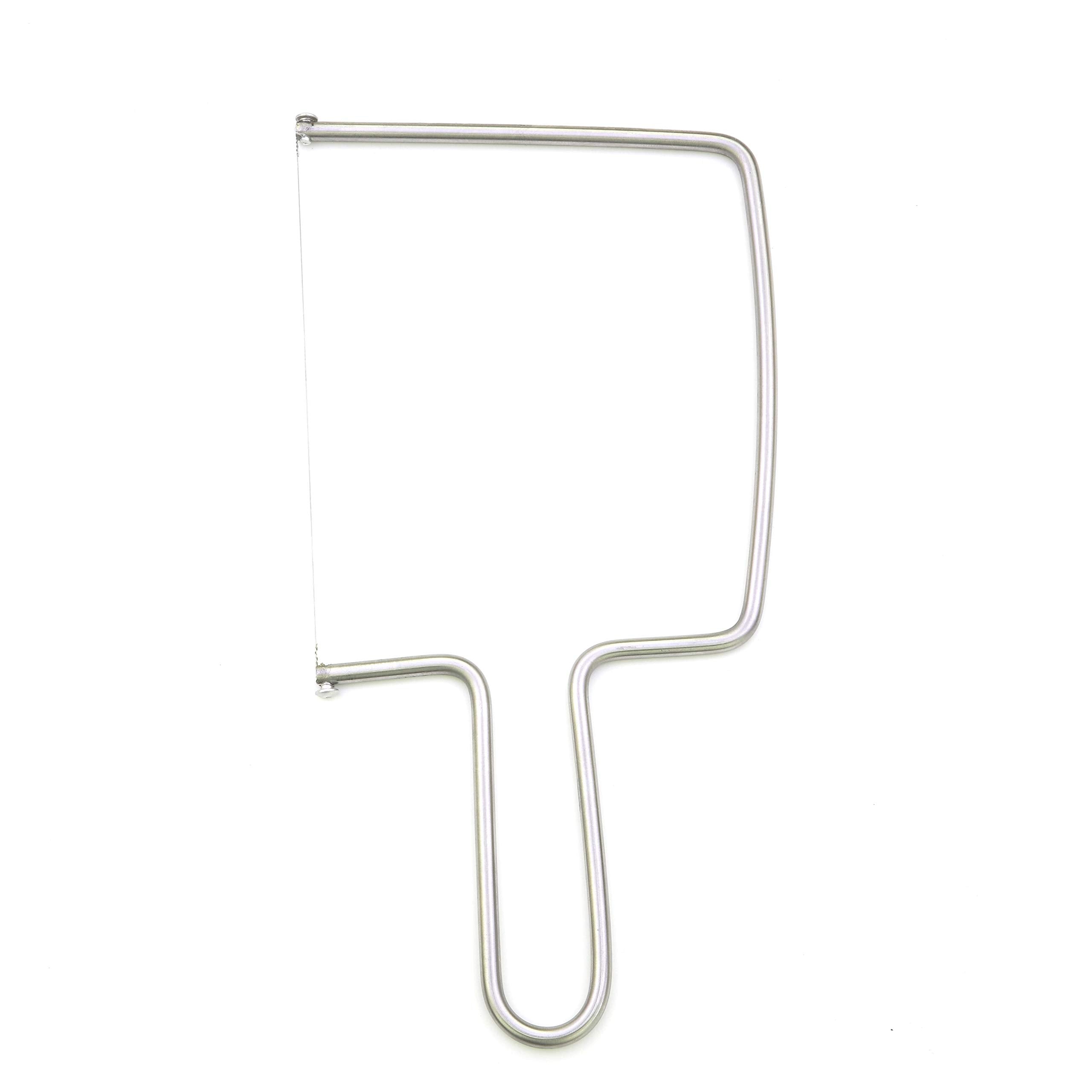 S Aeon Design cheese slicer with wire cutter for precise, even cheese slices.