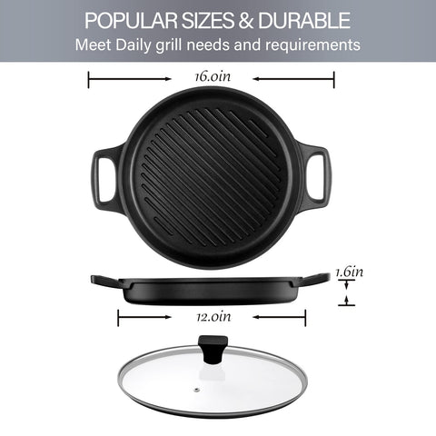 S·KITCHN pan supports campfire grilling outdoors