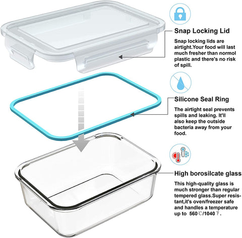 S SALIENT small 10-8oz glass container great for dips and sides.