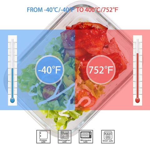 S SALIENT square 27oz glass container perfect for lunch sets.