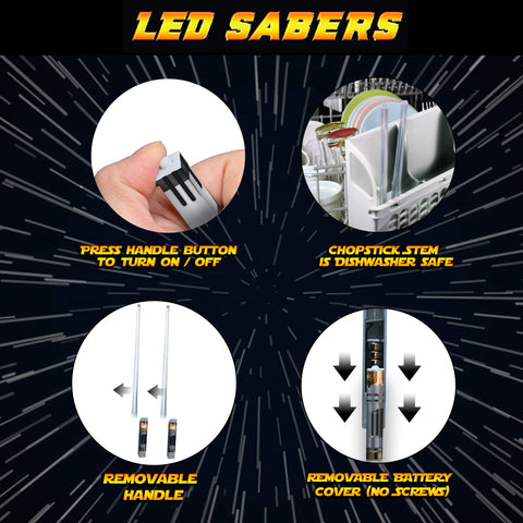 Saber Chops BPA-free plastic keeps meals kid-friendly and safe.