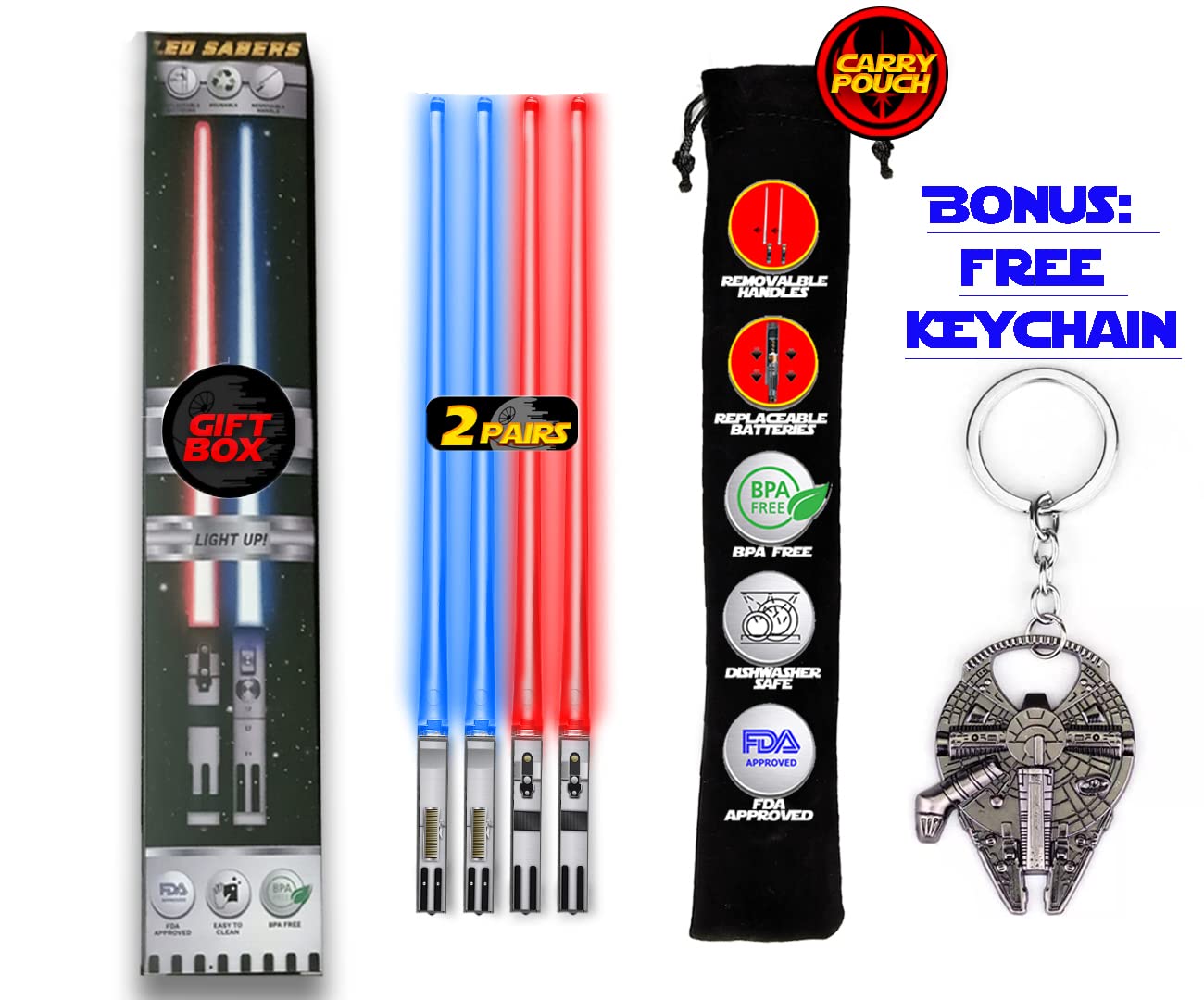 Saber Chops makes a great gift for Star Wars fans and food lovers.
