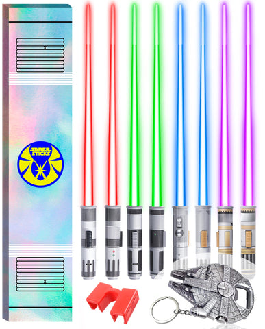SaberSticks red LED light-up chopsticks illuminate sushi nights with vibrant energy.