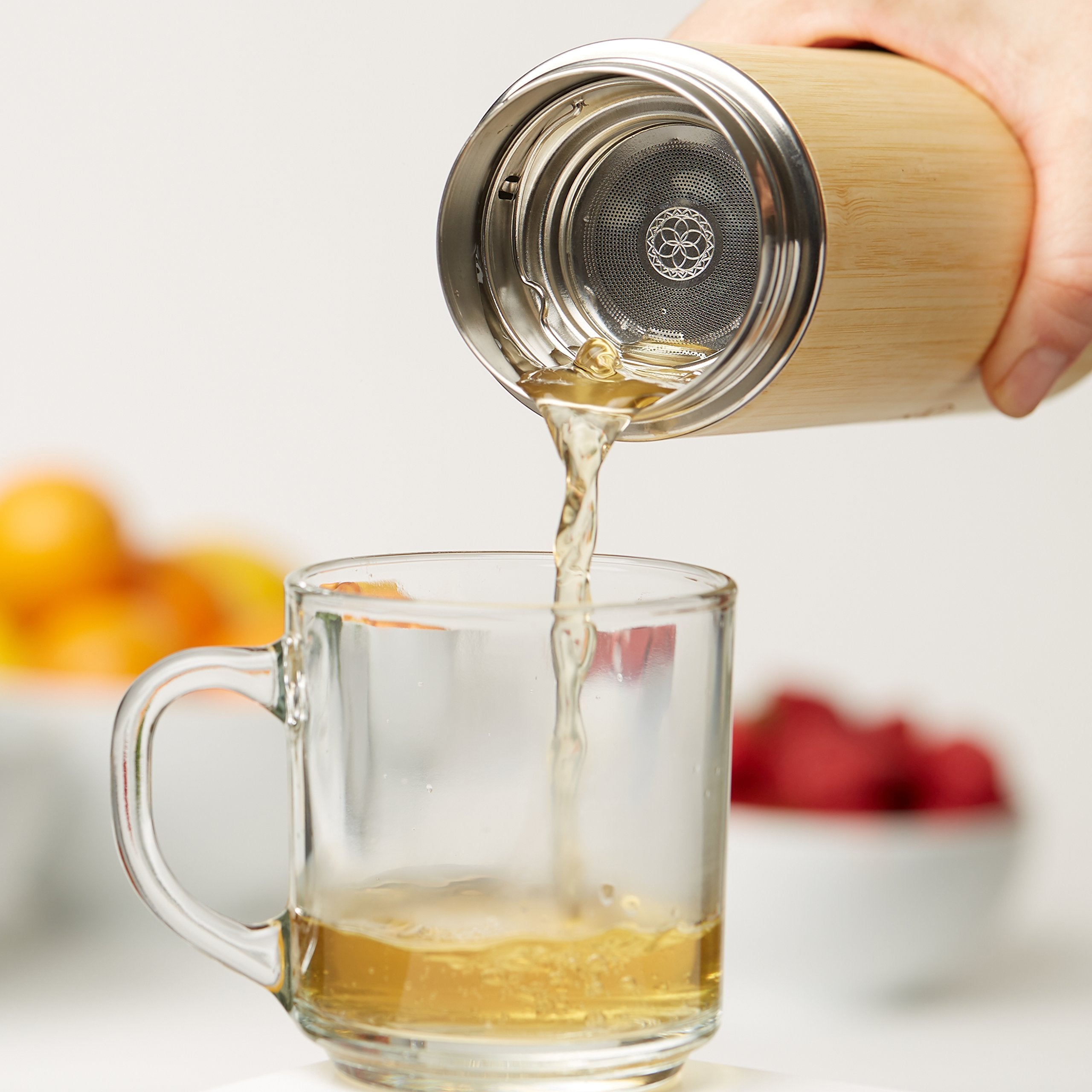 Sacred Lotus Love sleeve included adds grip during transport.